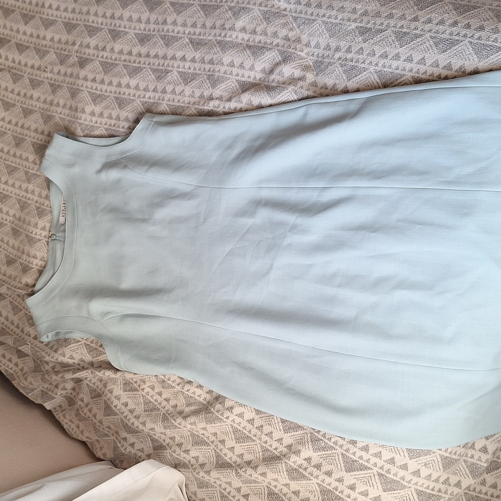 Kasper Dress | size 14 | seafoam green